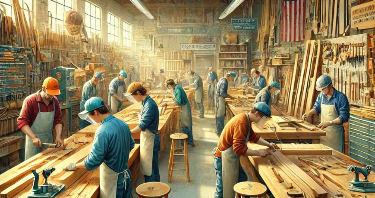 folsom city vocational education program wood woodworking classes